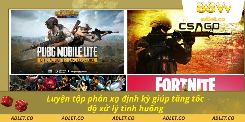 Luyện tập phản xạ định kỳ giúp tăng tốc độ xử lý tình huống